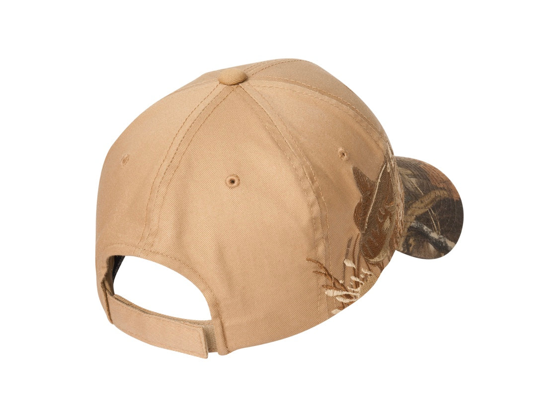 WHITETAIL HEAVEN BASS CAMOUFLAGE HAT